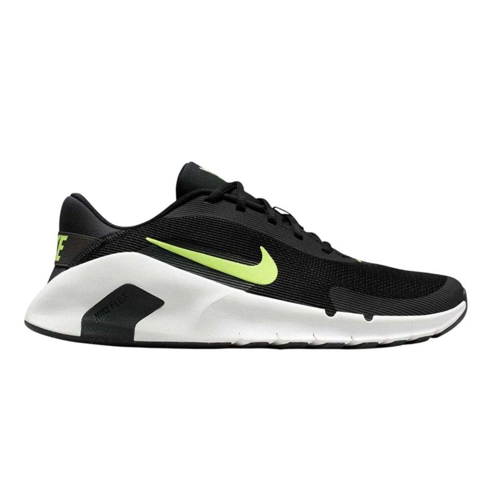 Nike Mens Flex Sneakers / Black/Volt